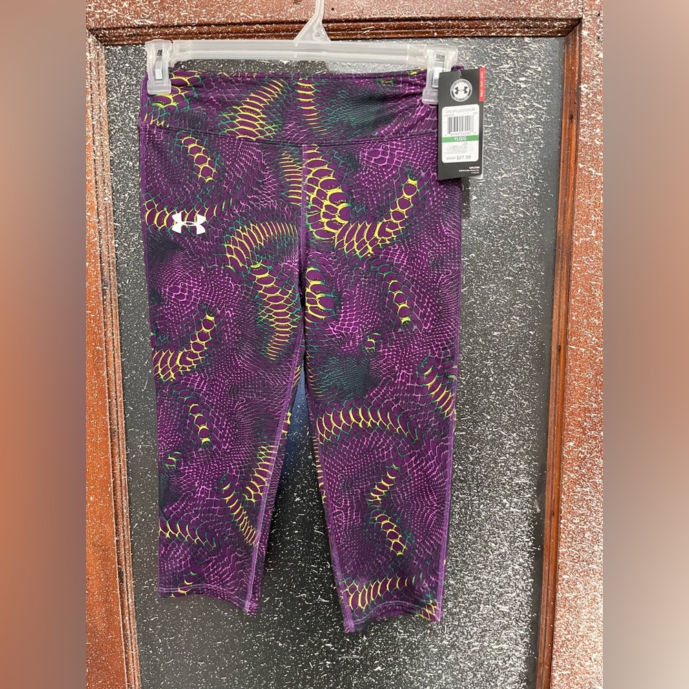 ⚫️Under Armour Kids' Multicolor Patterned Leggings